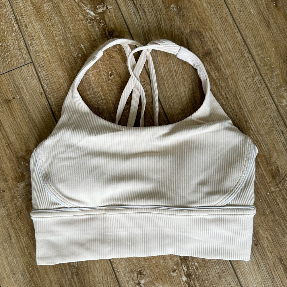Lululemon Energy Bra Longline Ribbed